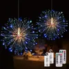 Christmas Decorations LED Garland Lights DIY Fairy String Outdoor Waterproof IP67 Garden Remote Lamp Christmas Holiday Wedding Party Home Decoration 231124