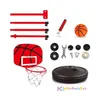 Sport Toys Sports Toys Basketball Hoop 63 150cm Toddler Justerbart stativ Rack för barn Baby utomhus inomhus boll sport korghållare g dhb9e