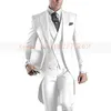 Men's Suits Blazers 2023 Wedding Men Tail Coat 3 Pieces Groom Tuxedo Formal Prom Male Fashion Set Costume Homme Mariage Jacket With Pants Vest 231124