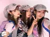 Casquettes de baseball jeans Y2K casquette de Baseball pour femmes Graffiti Yabi longues oreilles chapeau Cowboy chérie fille étoile KPOP danse fête Cowboy lapin casquette 231124