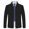 Chaquetas para hombres Business Gentleman Collar Slim 2023 Primavera y otoño Chaqueta de ocio Calidad Abrigo de invierno Hombres