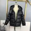 Luxury baby down jackets Solid color girls Outwear winter kids designer clothes Size 110-160 Hooded boys coat Nov25