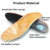 Shoe Parts Accessories Sol Dalam Ortotik Kulit untuk Kaki Datar Penopang Lengkung Sepatu Ortopedi Cocok Pria Wanita Anakanak OX 230425