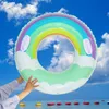 Life Vest Buoy Rooxin Inflatable Swimming Ring Pool Floats for Adults Kids Swimming Circle Baby Water Play Tube Summer Beach Party Pool Toys J230424