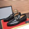 28MODEL Men Shoes Formal Designer Dress Shoe Black Patent Leather Shoes Men Slip On Point Toe Business Casual Shoes for Men Wedding Party Office