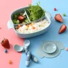 Bowls Suction Baby Bowl Kids Tableware Set Dinnerware Feeding Plates Sucker Self Eating Favor Infant Utensils Gift Shower