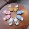 Sandals Baby Girls Shoes children Non-slip Soft Sole Sandals Summer Kids Infant Leather Shoes Baby Toddler Shoes 0-3 Years Comfortable 230425