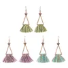 Stud Idealway 3 Colors Vintage Bohemian Thread Tassel Drop Earring For Women Earrings Jewelry Delivery Otbbd