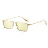 Lunettes de soleil Simple conduite hommes et femmes mode océan pièce métal cadre Designer nuances pour femmes lunettes de soleil