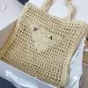 2023 Early Spring/summer Models Evening Bags Fiber Tote Bag Street Trend Braided Shoulder Bag