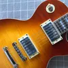 Standard-E-Gitarre, Tigerflamme, Ahorndecke, Mahagoni-Korpus, Palisander-Griffbrett, Custom Shop mit Chrom-Hardware, kostenloser Versand