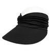 Wide Bim Hats Women Sun Beach Cap für weibliche Baumwolle Big Eimer Visier leeres Dach Design Sommerausflug Ladies Playaty0061wide OLIV22