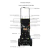 Other Power Tools 300Kg 1200W Electric Stair Climbing Car Hand Trolley Climber Cart Flat Truck Equipment Heavy Goods Handling Drop Del Dhghd