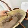 Designer Tote Bag Summer Beach Women's Handbag Luxury Design For Women Big Shopping Totes Elephant Handväska Fashion Grass Straw Weave Shoulder Bags