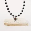 Chains Simple And Fashionable Beaded Necklace Micro-embellished Spider Halloween Personalized