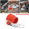 All Terrain Wheels High Quality Trailer Plug Holder ABS Bracket Fixed Connector Protective For 7 And 13 Pin Plugs