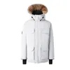 Piumino da uomo Parka 2023 Piumino d'oca Cappotto da uomo e da donna Collo in pelliccia di visone Cappotto da coppia Moda invernale all'aperto addensato caldo Abbigliamento firmato personalizzato 8gw0