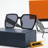 남성 여성을위한 도매 디자이너 선글라스 야외 패션 럭셔리 PC 프레임 일요일 안경 상자 7 색상의 고품질 클래식 조밀 한 액세서리