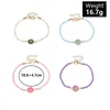 Strand Fashion perle de rocaille bohème émail dégoulinant d'huile marguerite bracelets pour femmes filles à la main coloré perlé élastique bracelet bijoux