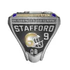 Clusterringen 6 spelers 2021 2022 American Football Team Champions Championship Ring Stafford Kupp Miller Beckham Donald Drop Delivery Dhynk