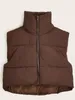 Gilet da donna Giacca Moda Parka Cappotti Piumini eleganti Capispalla caldi Cintura casual Giacche invernali da donna senza maniche