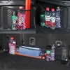 Nieuwe Auto Terug Kofferbak Opbergnet Zetel Elastisch Netto Magische Sticker Mesh Opbergtas Auto Organizer Accessoires Rugtas