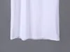디자이너 남자 티셔츠 흑백 색상 자수 알파벳 100%면 편안 패션 캐주얼 럭셔리 브랜드 남자와 여자 같은 스타일 힙합 3xl