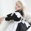 Casual jurken Magogo Japans Sailor Uniform Super Cute Maid Cosplay Performance Performance Long Sleeve Dress