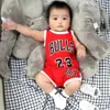 Clothing Sets Baby Clothes, Children's Basketball Suit, Boys and Girls, Kindergarten Boys' Performance Tank Top, Jersey, Pure Cotton