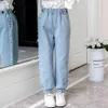 Pérolas menina jeans para crianças meninas primavera outono crianças estilo casual roupas 6 8 10 12 14 221203