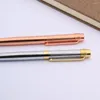 Luxury Stainless Steel Arrow Gift SILVER ROSE GOLDEN Ballpoint Pen Business Stationery Office School Supplies