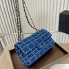 Denim Flap Portefeuille d'épaule 2023 Luxurys Top Designers Lady Qualité Femmes Sac à main Mode Sacs à main Mère Cossbody Purse Embrayage Totes Oxford