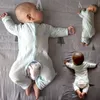 Mamelucos nacidos Ropa de bebé Verano Mamelucos finos Infantes Bebés Niños Niñas Mono de algodón suave Ir acondicionado Ha Ropa Pijamas Onesie 230425