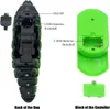 RC BUG Uzaktan Kumanda Solucanı Gerçekçi Tırtıl İnç kurt elektronik hayvan oyuncakları sahte böcek araba aracı