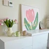 Vases Nordic Cream Handle Style Milk Pot Ceramic Flowerpot Creative Home Flower Decoration for Living Bedroom el Desktop 230425