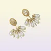 2022 nouvelles boucles d'oreilles en forme de goutte d'eau aretes orecchini perle cristal luxe designer dames boucles d'oreilles femmes039s cadeau de fête J55206672583