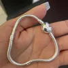 Perlé Vente Haute Qualité 925 Sterling Silver Serpent Chaîne Bracelets Marque Charme Pandor bracelet Pour Femmes Bijoux 230424