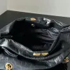 Mode Vintage épaule sac de soirée MONACO fronde en cuir véritable pochettes fille CrossBody luxe sac à main fourre-tout femmes hommes chaîne portefeuilles sacs de voyage