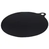 Table Mats Silicone Induction Cooker Mat Round Heat Insulated Pad Cooktops Magnetic Stove Cook Top For Home Kitchen