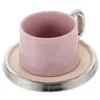 Ensembles de vaisselle tasse à café tasse en céramique de lait délicat soucoupe de petit déjeuner céramique expresso porcelaine