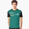 Masculino tshirts moda Aston Martin time tshirts piloto de corrida espanhol Fernando Alonso 14 e Stroll 18 Grandes dimensões de pólo de tamanho 230424