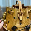 mm Luxustasche Bucket Bags Designer Umhängetasche Damen Mini Umhängetaschen Mode Klassische einfarbige Handtasche 231215