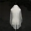Brautschleier NUZK Perlen Kurzer Hochzeitsschleier mit Kamm Eine Schicht Real Pos Brautkleid Zubehör