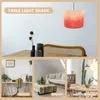 Lampes suspendues abat-jour suspendu Vintage décor à la maison cylindrique grand abat-jour intérieur lustre en bambou nuances modernes