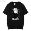 T-shirts pour hommes Tokyo Revengers T-shirts pour hommes Draken Graphic Shirt Femme Vêtements Coton Harajuku Tops Streetwear Casual Male Y2k