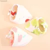 Bibs Burp Cloths 3 pièces/lot bavoirs bébé Bandana bavoir rot tissu imprimé Triangle coton bébé écharpe repas collier rot bébé accessoires salive serviette L231125