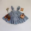 Clothing Sets Baby Clothes Girl Dress Summer & Spring Linen Cotton Newborn Sleeveless Kids