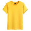 Mäns T-skjortor Mens Kort ärm T-shirt Bomull Högkvalitativ Fashion Solid Color Casual Man Summer Tee Clothing 3 st/Lot TX154