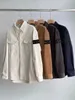 Tops Designer Vestes pour hommes veste chemise manteau broderie badge pierre homme île mode printemps et automne s9AB #