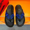 SHOES designer top version pure handmade custom V01-Fan SZ fashion casual men's flip flops beach shoes